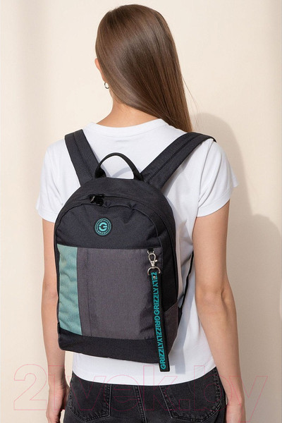 Изображение товара Рюкзак Grizzly RXL-327-3 (черный/мятный)