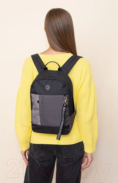 Изображение товара Рюкзак Grizzly RXL-327-3 (черный/серый)