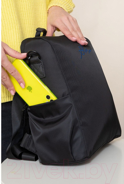 Изображение товара Рюкзак Grizzly RXL-329-1 (черный/синий)