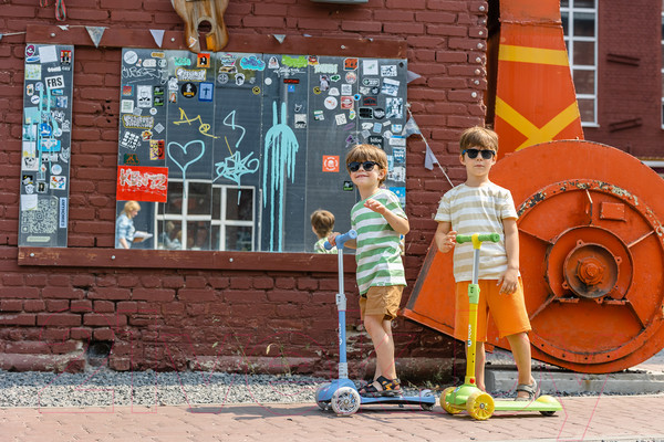 Изображение товара Самокат детский Ricos Vision SM330 (оливковый)