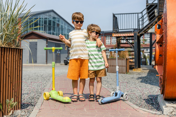 Изображение товара Самокат детский Ricos Vision SM330 (оливковый)