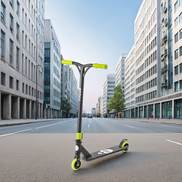 Изображение товара Самокат трюковый Ricos Hurricane ST10A (салатовый)