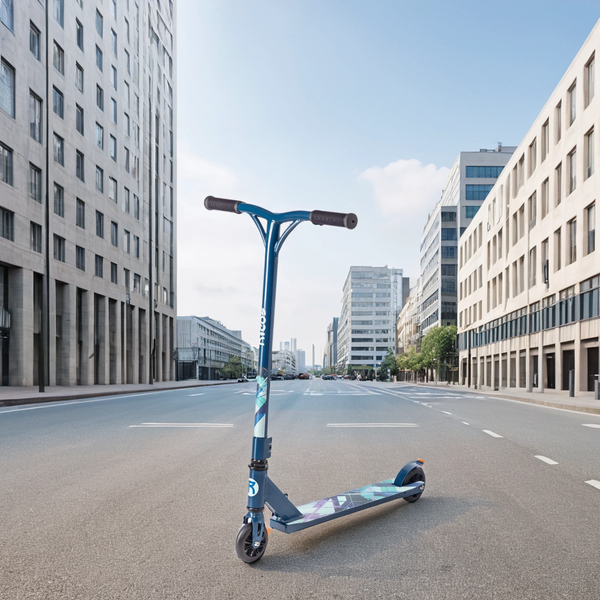 Изображение товара Самокат трюковый Ricos Hurricane ST10A (синий)