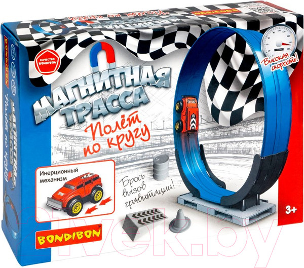 Изображение товара Автотрек гоночный Bondibon Полет по кругу / ВВ5661