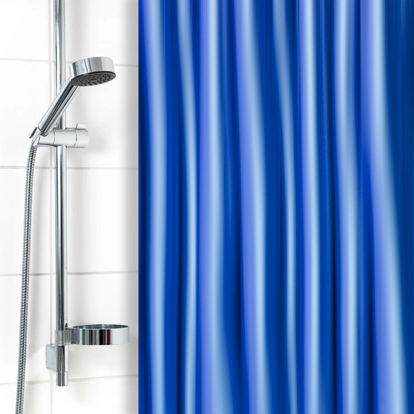 Изображение товара Шторка-занавеска для ванны Вилина Mirage 7070 (180x180, синий)