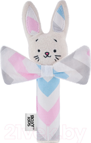 Изображение товара Развивающая игрушка Roxy-Kids Crispy Bunny / RCRB-003-Z (зигзаг)