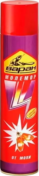 Изображение товара Аэрозоль от насекомых Варан Молемор (145мл)