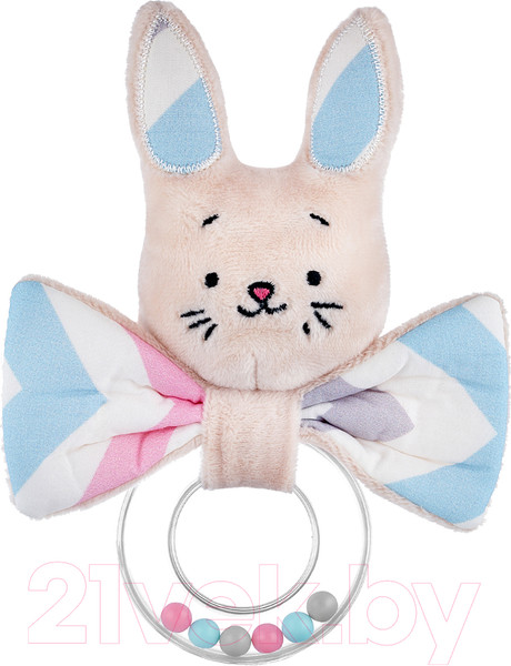 Изображение товара Погремушка Roxy-Kids Funny Bunny с колечком / RFB-002-Z (зигзаг)