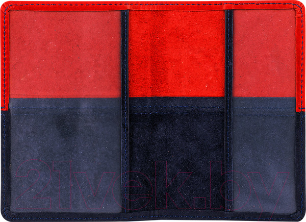 Изображение товара Обложка на паспорт OfficeSpace Duo / 311099 (красный/синий)