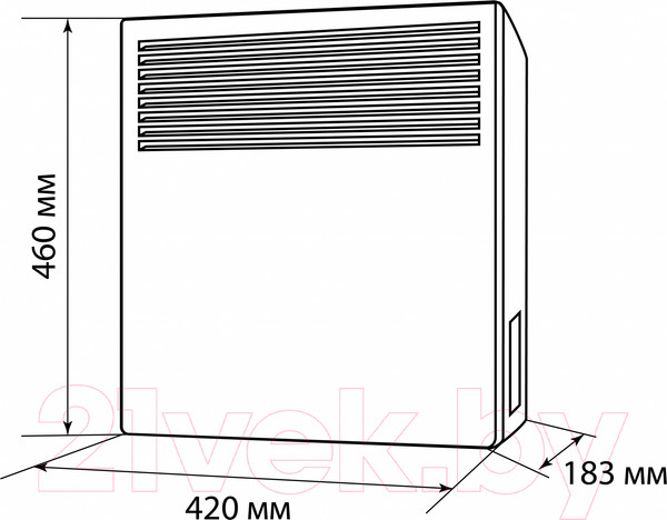 Изображение товара Конвектор TDM ЭК-1000С / SQ2520-1207