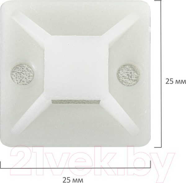 Изображение товара Площадка для стяжки Sonnen 607926 (100шт, белый)
