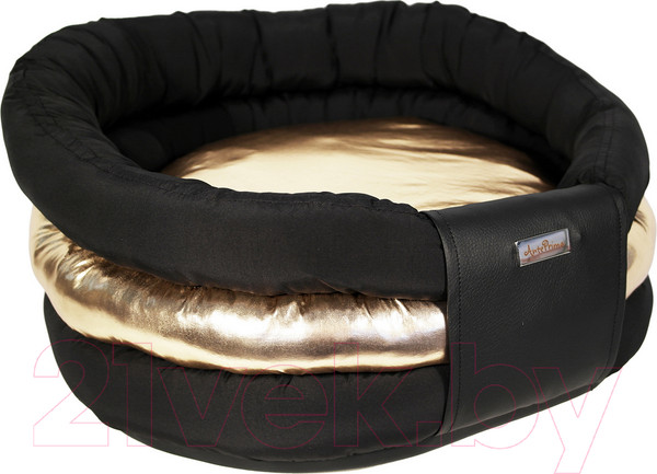 Изображение товара Лежанка для животных AntePrima Marianne / MARPIUMGOLD01 (черно-золотистый)