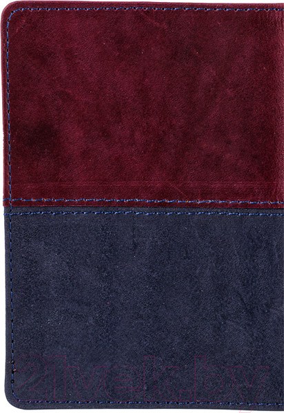 Изображение товара Обложка на паспорт OfficeSpace Duo / 311100 (бордовый/синий)