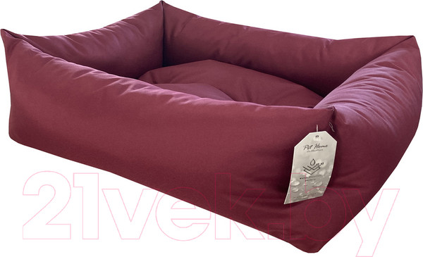 Изображение товара Лежанка для животных AntePrima Nilo / 97/NiloRed/3 (L, темно-красный)