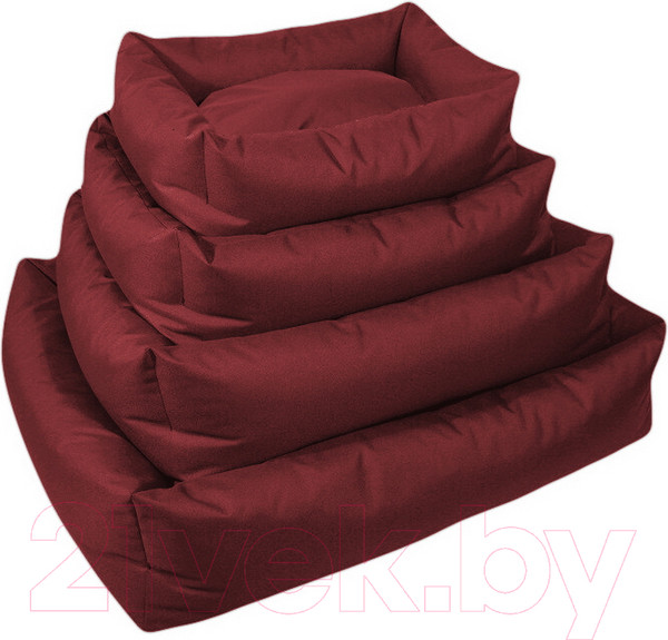 Изображение товара Лежанка для животных AntePrima Nilo / 97/NiloRed/3 (L, темно-красный)