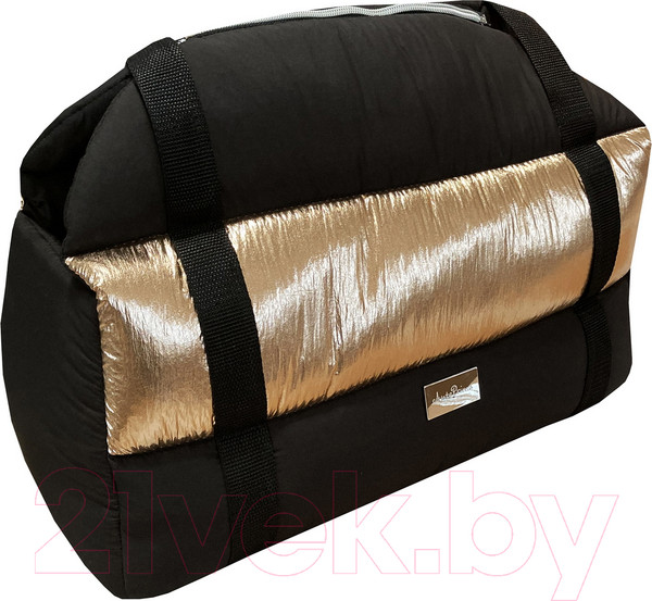 Изображение товара Сумка для животных AntePrima Bianca / 140/Bianca (черно-золотой)