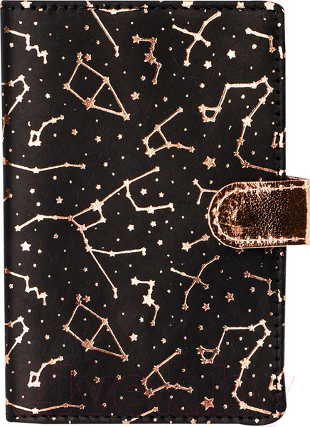 Изображение товара Обложка на паспорт OfficeSpace Shine / 311096 (черный)