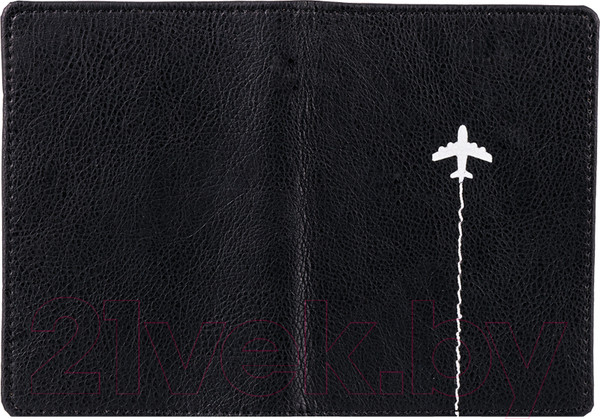 Изображение товара Обложка на паспорт OfficeSpace Travel / 311111 (черный)