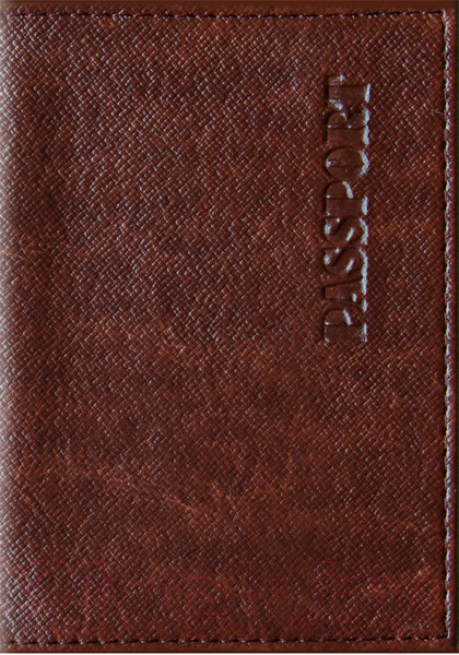 Изображение товара Обложка на паспорт OfficeSpace Бизнес / 254218 (коричневый)