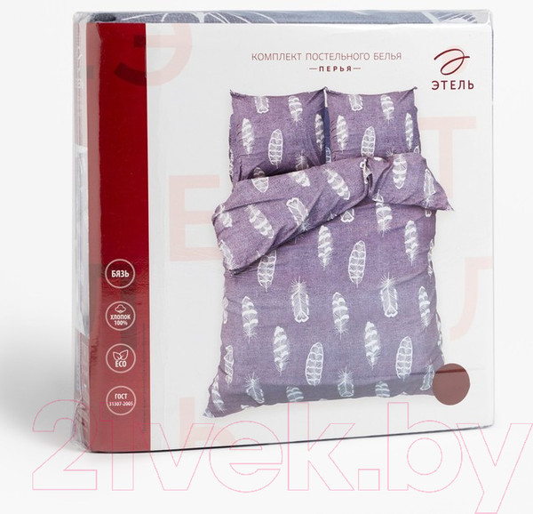 Изображение товара Комплект постельного белья Этель Перья / 9226766