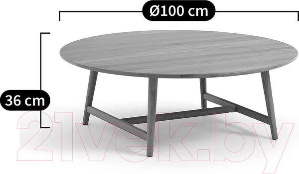 Изображение товара Журнальный столик Dipriz Hache Д.63028 (лак)