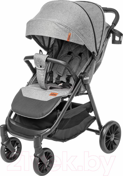 Изображение товара Детская прогулочная коляска NINO Enzo (серый)