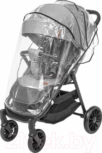 Изображение товара Детская прогулочная коляска NINO Enzo (серый)