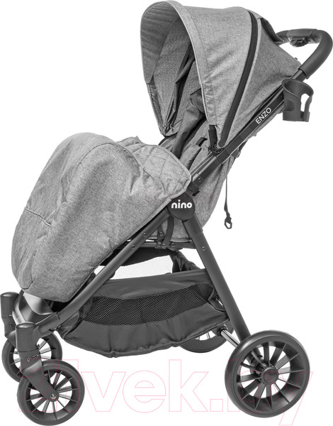 Изображение товара Детская прогулочная коляска NINO Enzo (серый)