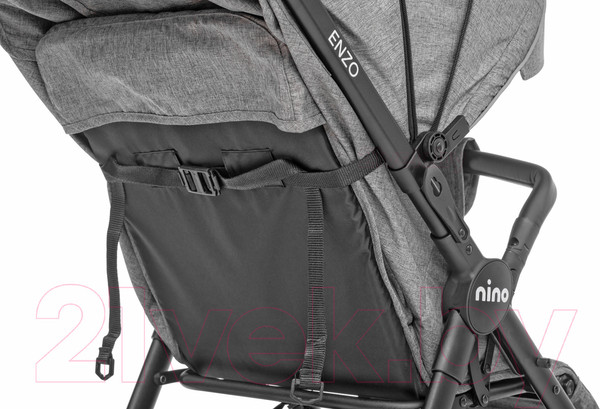 Изображение товара Детская прогулочная коляска NINO Enzo (серый)