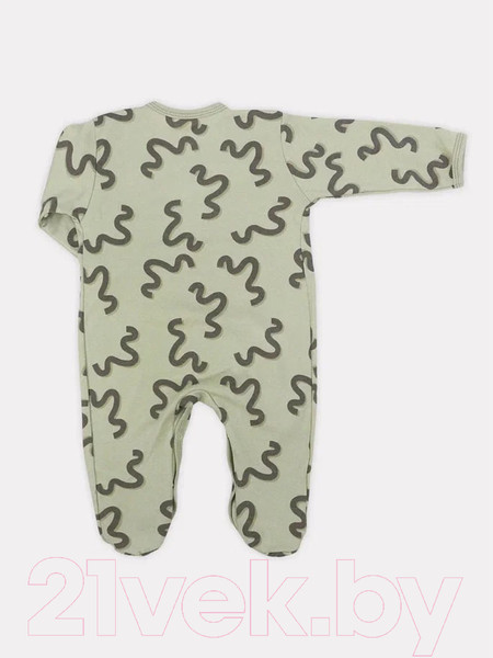 Изображение товара Комбинезон для малышей Rant Hugs And Kisses / HK_PG11-74 (Pattern Green, р.74)