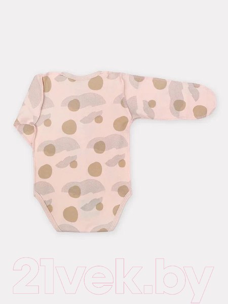 Изображение товара Боди для малышей Rant Hugs And Kisses / HK_PP67-56 (Pattern Pink, р.56)