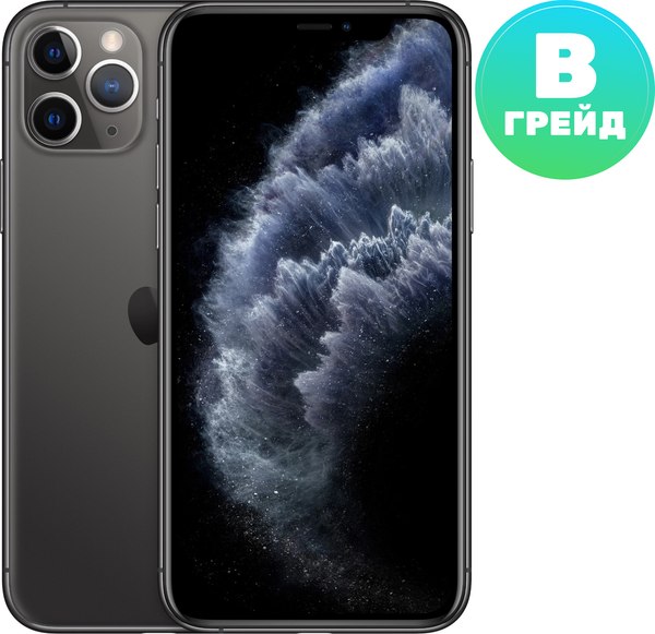 Изображение товара Смартфон восстановленный Apple iPhone 11 Pro 64GB Flip Грейд B (серый)