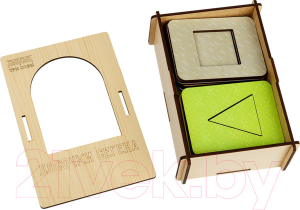 Изображение товара Развивающая игрушка Три совы Методика Сегена. Досочки №2 / РМ00007