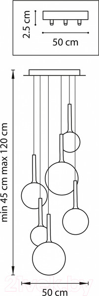 Изображение товара Люстра Lightstar Globo 813063