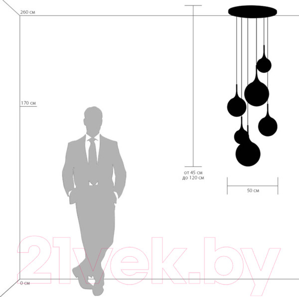 Изображение товара Люстра Lightstar Globo 813063