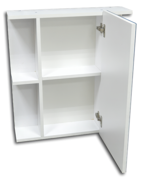 Изображение товара Шкаф с зеркалом для ванной Гамма 07т (белый)