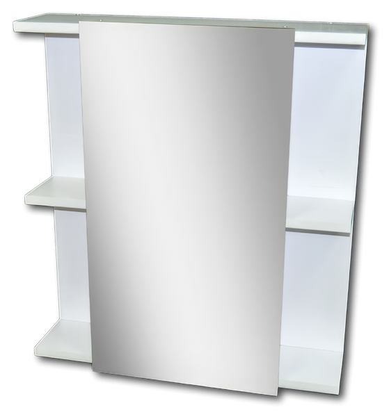 Изображение товара Шкаф с зеркалом для ванной Гамма 07т (белый)