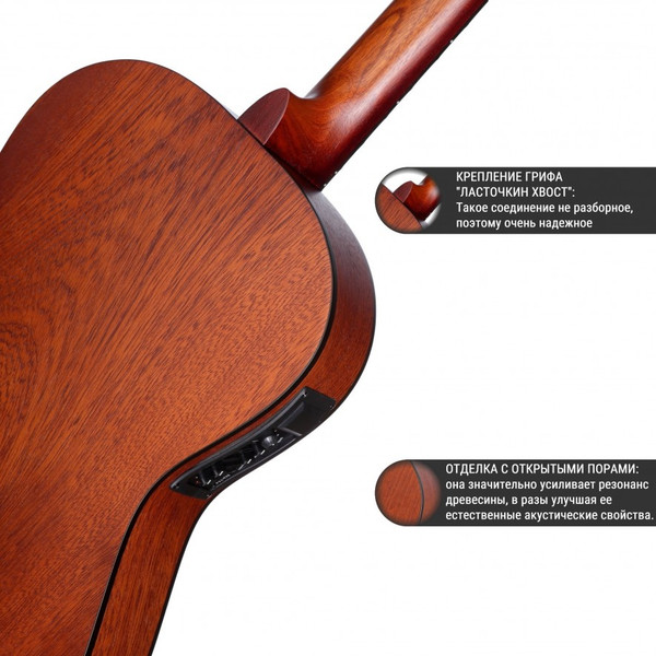Изображение товара Электроакустическая гитара MiLena Music ML-F3Pro-Slim/EQ