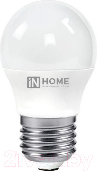 Изображение товара Лампа INhome LED-Шар-VC 11Вт 230В Е27 4000К 1050Лм / 4690612020617