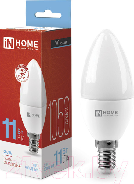 Изображение товара Лампа INhome LED-Свеча-VC / 4690612024844