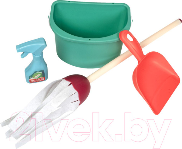 Изображение товара Набор хозяйственный игрушечный Bondibon Хозяюшка Кухня и чистота / ВВ5681