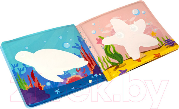 Изображение товара Игрушка для ванной Bondibon Книга для купания. Морские обитатели / ВВ5657