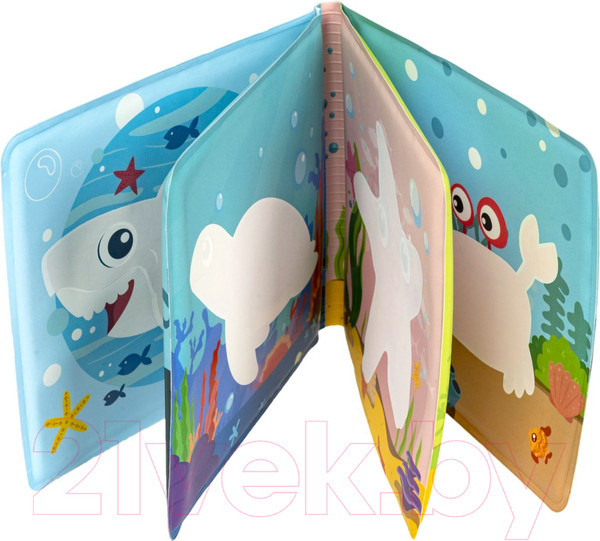 Изображение товара Игрушка для ванной Bondibon Книга для купания. Морские обитатели / ВВ5657