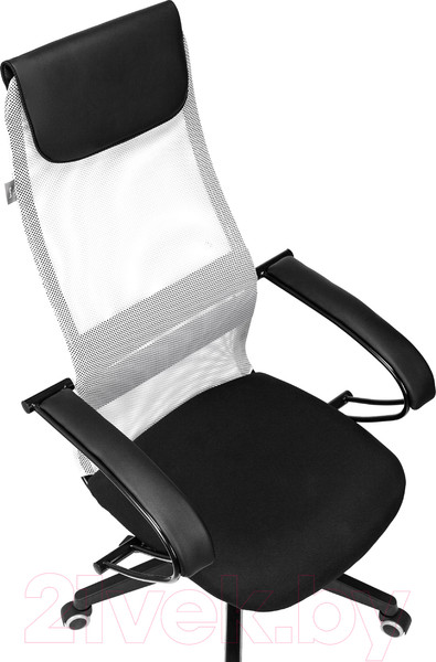 Изображение товара Кресло офисное Бюрократ CH-607 (светло-серый TW-02/сетка)