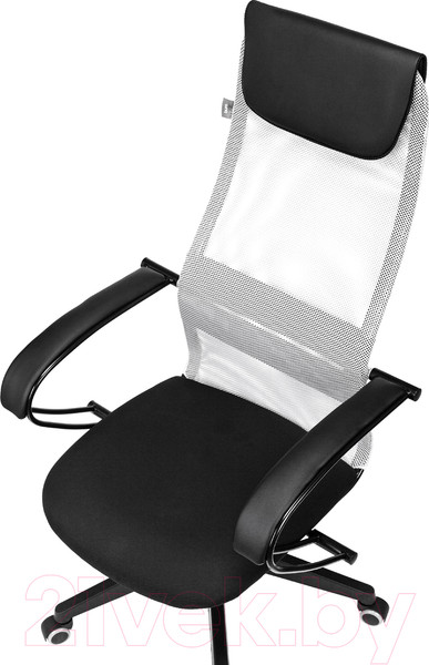 Изображение товара Кресло офисное Бюрократ CH-607 (светло-серый TW-02/сетка)