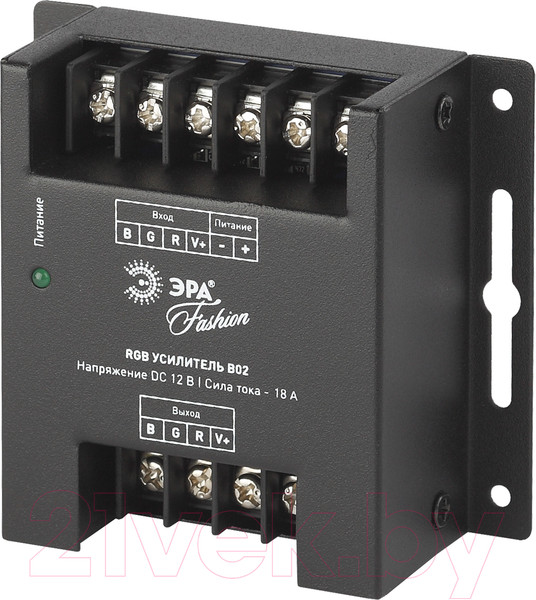 Изображение товара Усилитель сигнала для светодиодной ленты ЭРА RGBpower-12-B02 / Б0008061