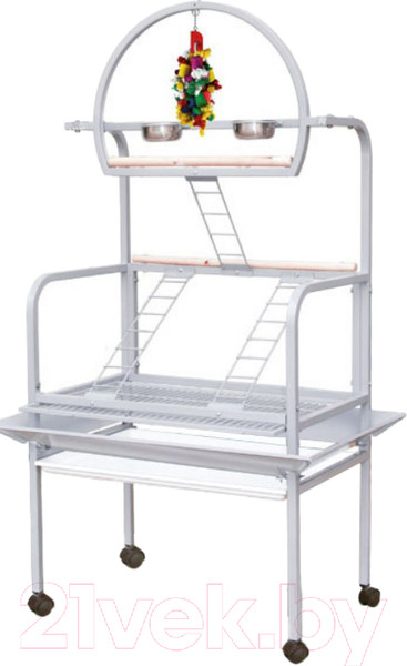 Изображение товара Игровая площадка для птиц MONTANA Cages New Sunlite / K35027 (светло-серый)