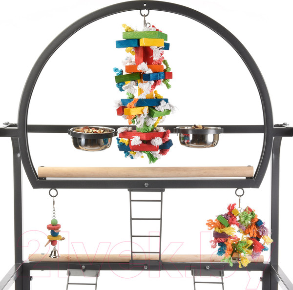 Изображение товара Игровая площадка для птиц MONTANA Cages New Sunlite / K35028 (темно-серый)