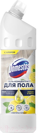 Изображение товара Чистящее средство для пола Domestos Чистота и блеск (1л)