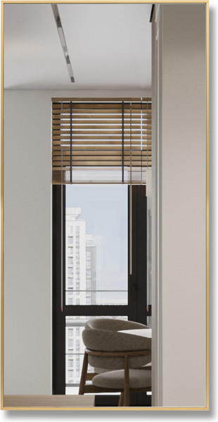 Изображение товара Зеркало Алмаз-Люкс М-425 (120x60см, в алюминиевой раме)